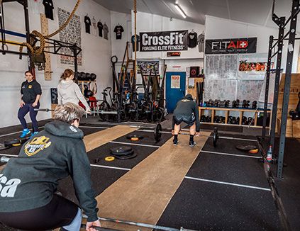 Training in der Box CrossFit KH, Eindruck 13