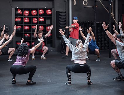 Training in der Box CrossFit KH, Eindruck 2